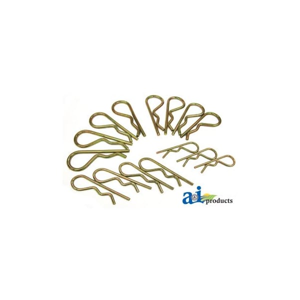 A & I Products Hair Pin Clip Assortment 11" x7" x2" A7A1005 Zoro